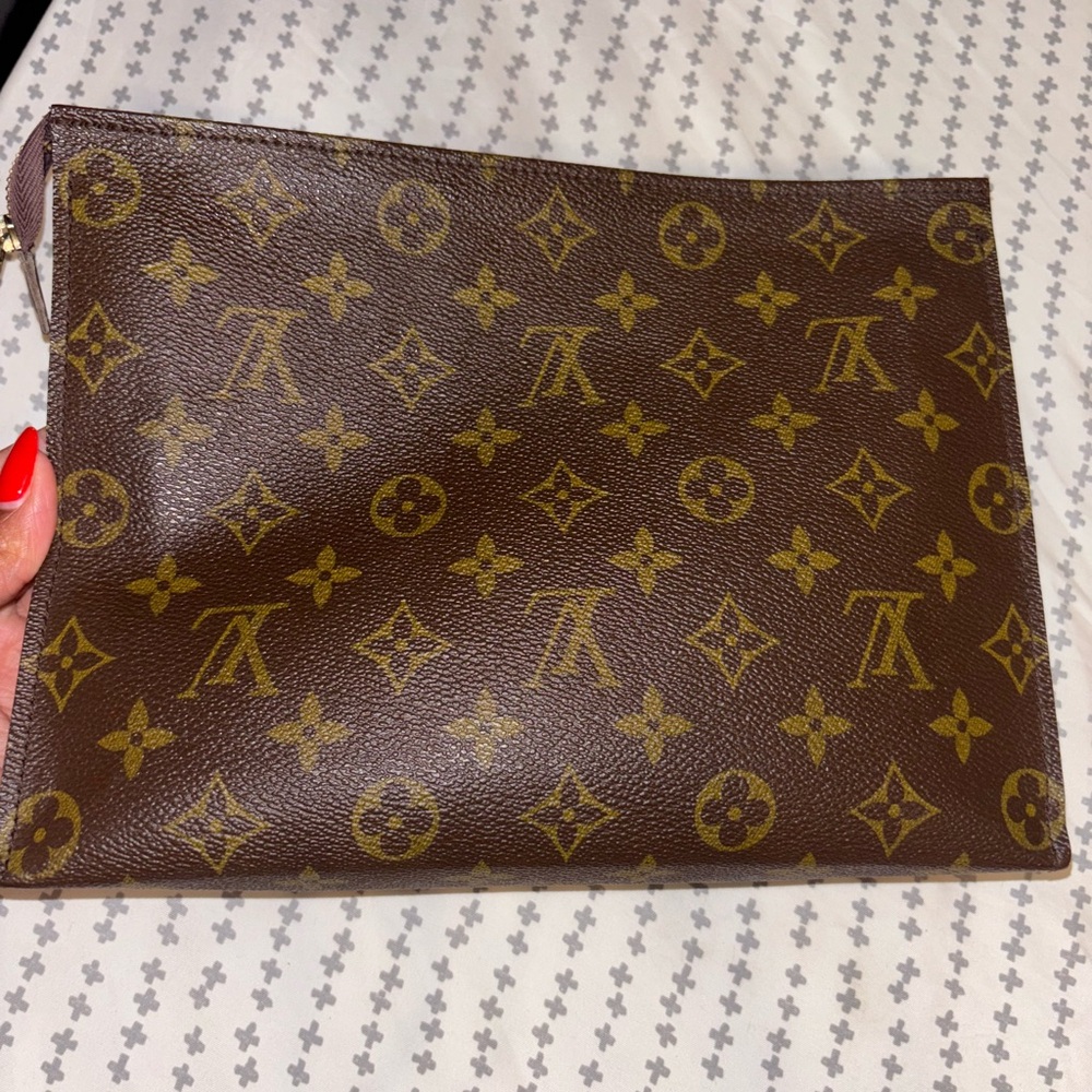 Louis Vuitton Brown Monogram Toiletry Bag